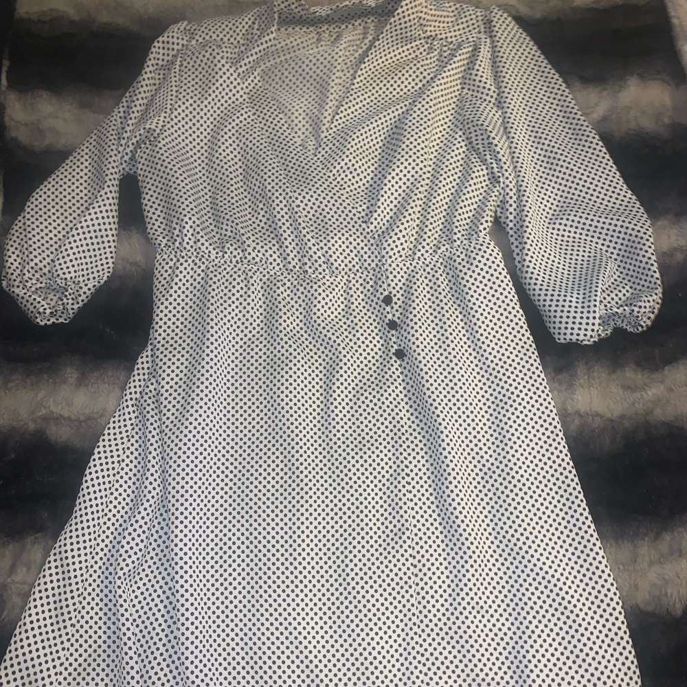 New York company polka dot dress